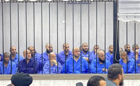 Libyan court sentences 23 suspected Islamic State militants to death